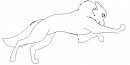 *Fursona lineart* REEAAADDD!!!!!!!!!!
