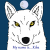 Kiba the white wolf