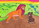 Et si Simba et Kovu �taient amis??